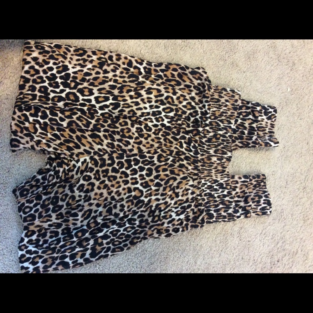 Leopard Print Joggers from H&M